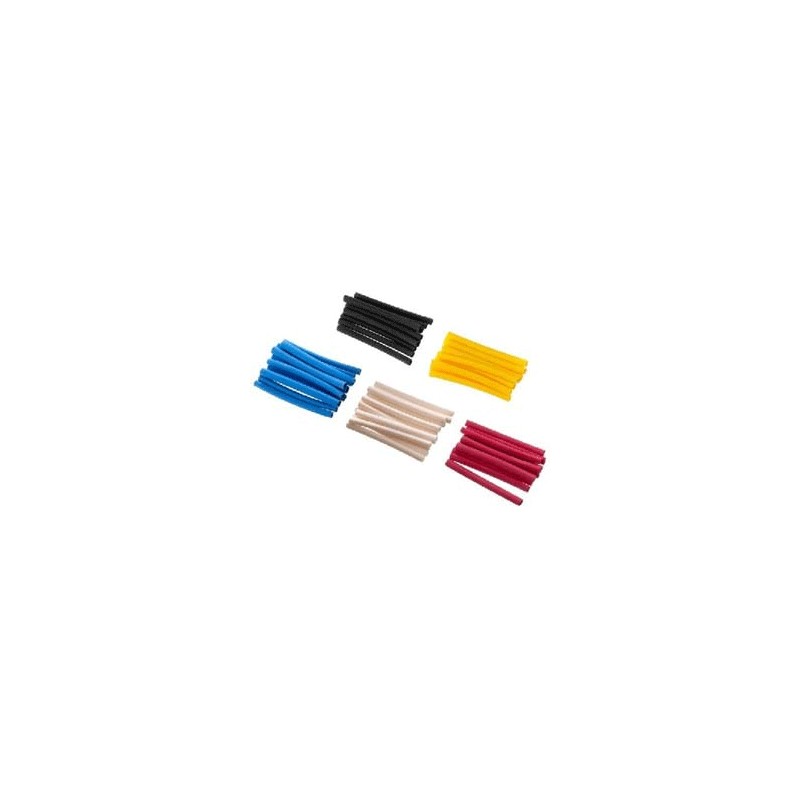 Black heat shrink tubing dcs55 25.4 - 12.7 roll...