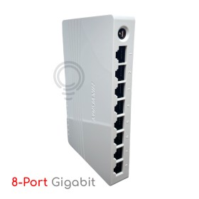 Switch dlink 8 porte 10/100/1000mbps fast ethernet autoregolanti rete lan