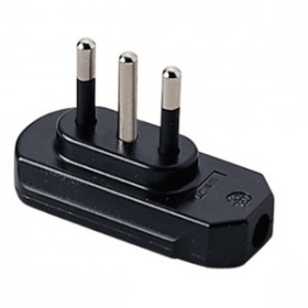 Spina piatta 10a+t nero  elite volante 300302n 