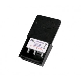 Pole input for tv antenna 2 dpe / 2 2d inputs f connection