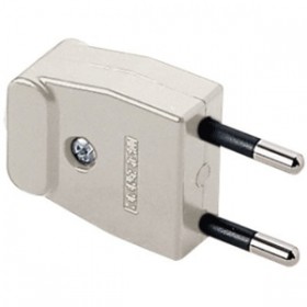 Elektrostecker 2-polig 10a weiß 05111 Master