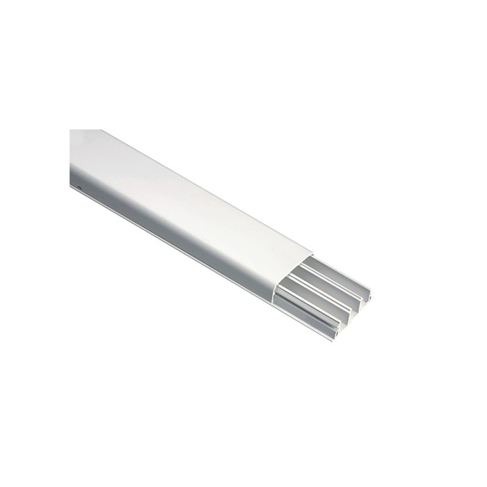 Skirting channel with cover 70x20mm channel 2 meters...