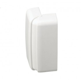 Variable external corner white skirting channel EC20004 Electrochannels