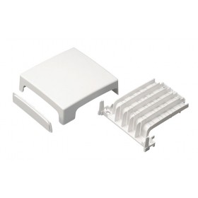 3-way junction box 70x20 channel with skirting Electrochannels