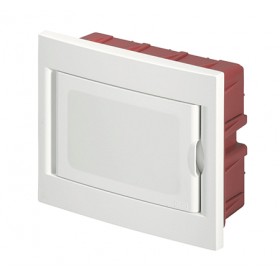 Unterputz-Wandschalttafel 12 Module weiß ec63012c