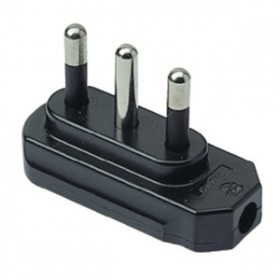 Spina piatta 16a+t nero elite volante 300603n