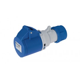 Cee standard straight flying electrical socket ec69080 2pole earth