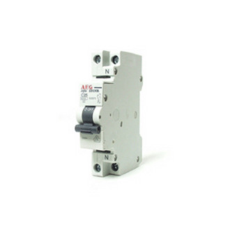 Commutateur automatique magnetotermic 1p n 10a 1m 45ka aeg