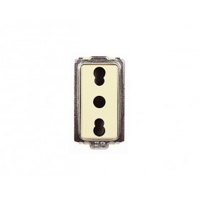 Safe bivalent socket 2 p. terra series magic 16a ecl2545