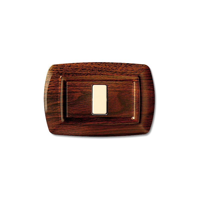 Round plate magic series ticino 3 hole dark...