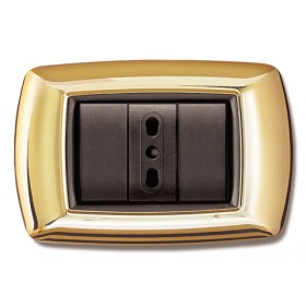 Plate life 3f glossy gold for living classic 2983or feb