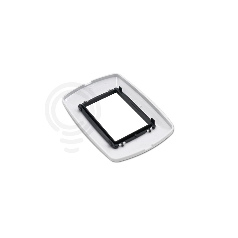 Placca life 3posti bianco per living classic 2983BA elettrocanali 