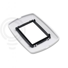Placca life 3posti bianco per living classic 2983BA elettrocanali 