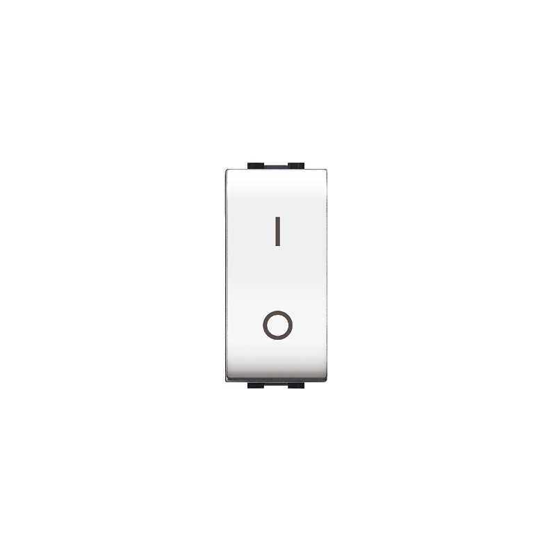 Interruttore elettrico bipolare 16A 4009wh life living light bianco