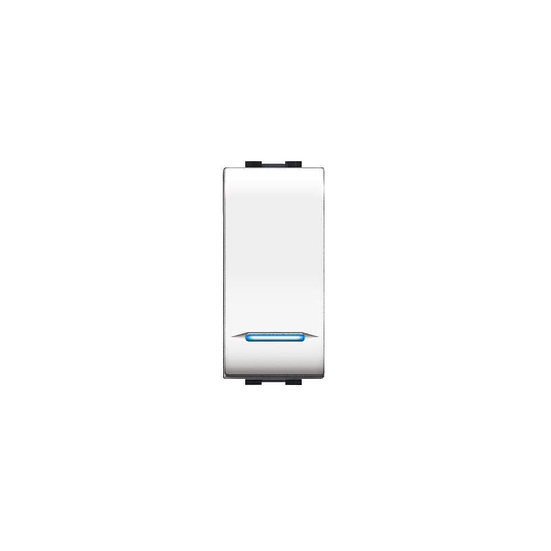 Luminous white switch 10a electrochannel life...