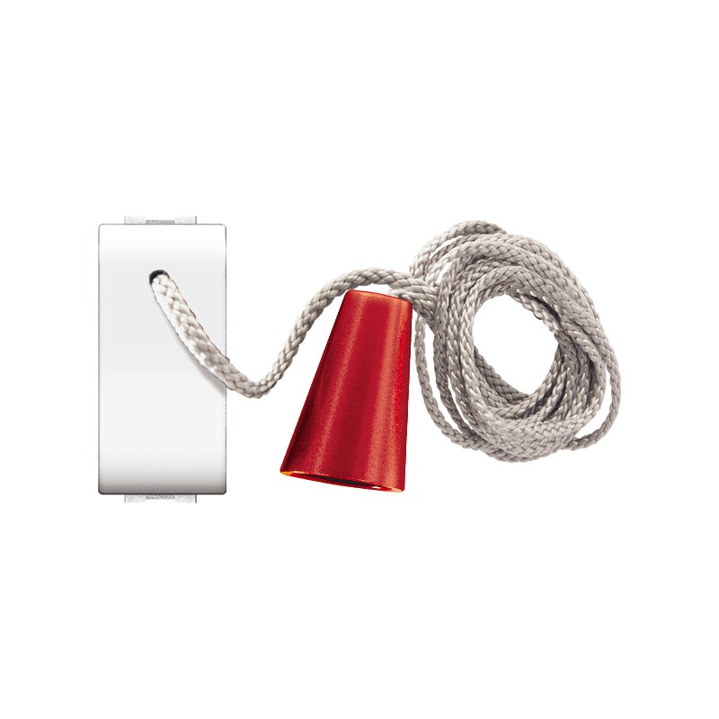 Electrical button with life-living cord...