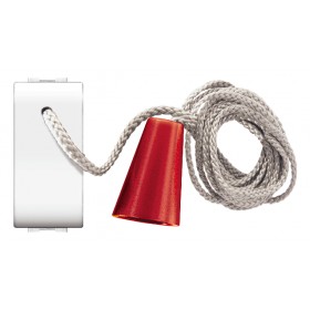 Electrical button with life-living cord ecl4024wh white electrochannels