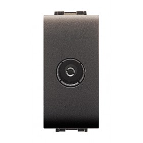 Presa antenna coassiale tv mylife living international elettrocanali ecl40481