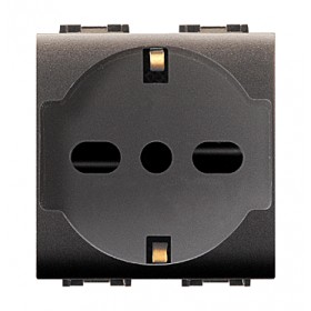 Prise électrique unel bivalent électrocanaux allemands ecl4050 living