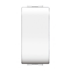 Copriforo tasto cieco life living ecl4080wh bianco elettrocanali