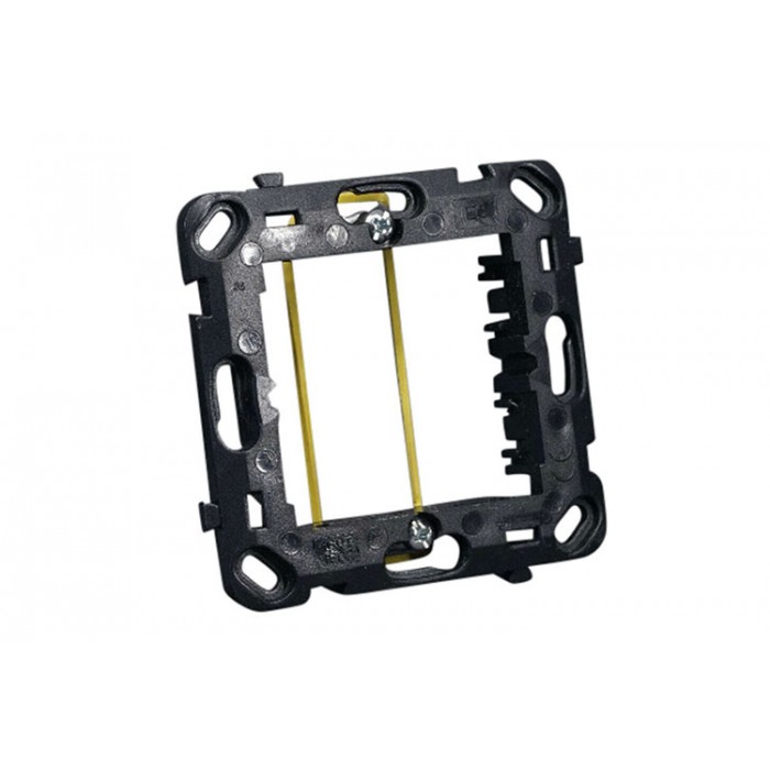 Life series support on round box d.65 2 electro-channel... 2