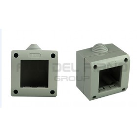 Coffrets muraux ip40 box pour appareils électriques mylife 2 places ec