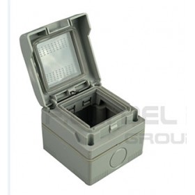 Contenitore da esterno porta frutti elettrici con portello 2 moduli mylife