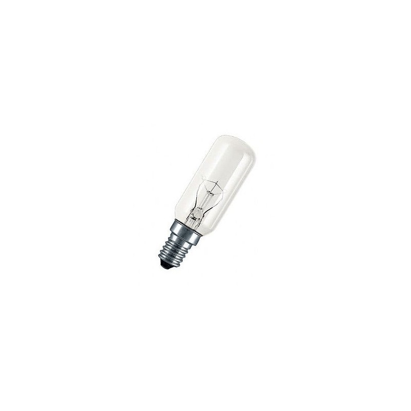 Lampada tubolare ts40 e14 chiara 40w 230v cappa...