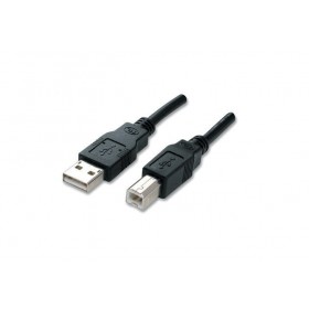 Fiche usb type a et fiche type b pour imprimantes 1.8mt 95602b