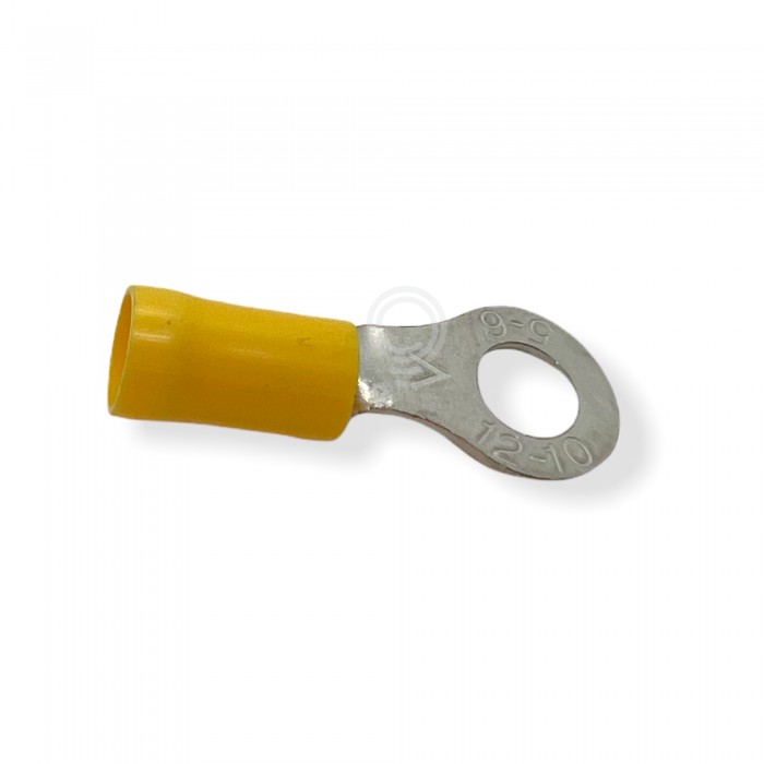 Cosses à œillet jaunes semi-isolées trou D.6,4MM R64GI... 2