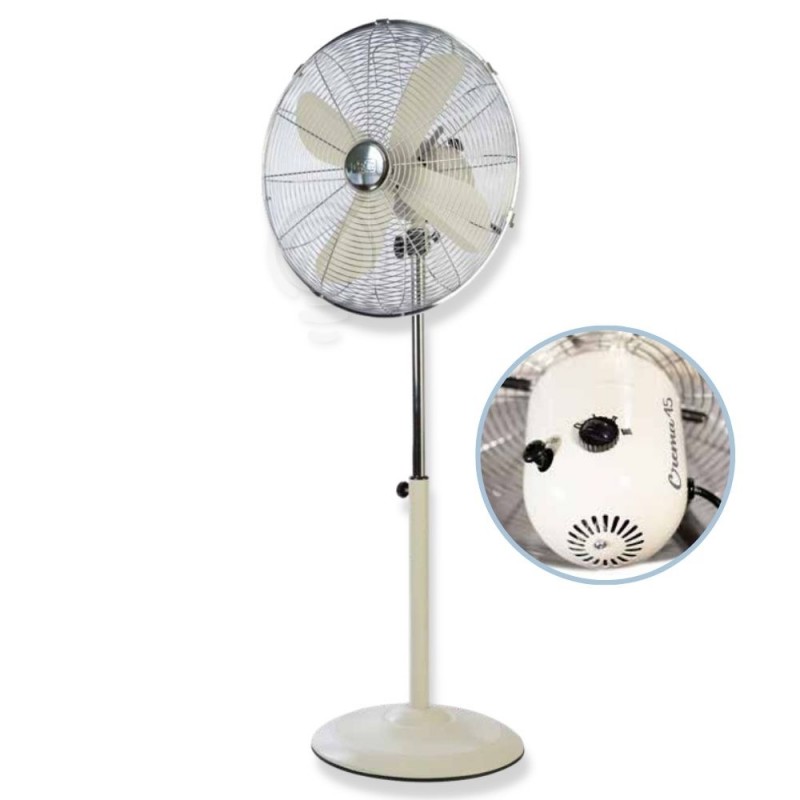 Standventilator aus Metall D.45 CREME, 4...