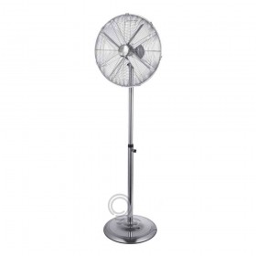 Ventilatore elettrico da terra a piantana D.45 oscillante metallo