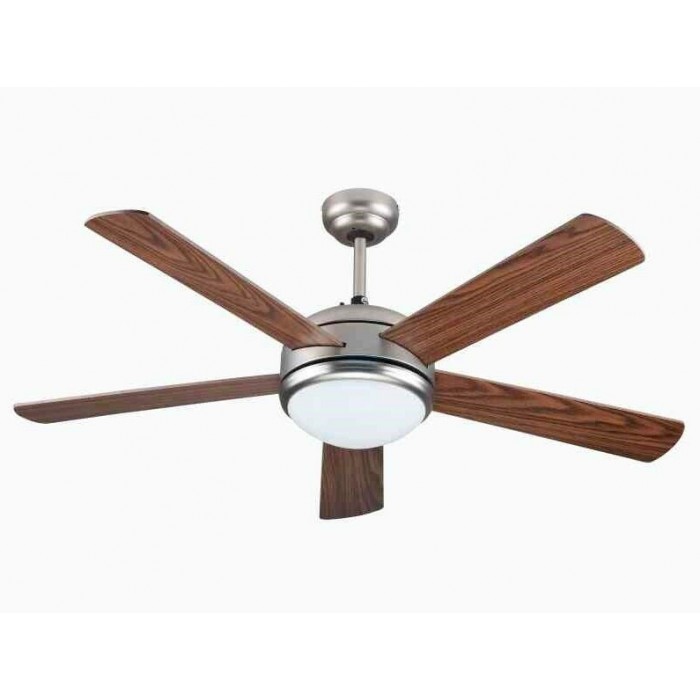 Elektrischer deckenventilator d.130cm 5 flügel mit led-licht