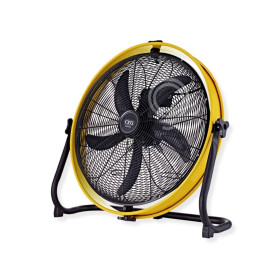 Ventilatore da terra professionale yellow d.60 120w 3 veolcità
