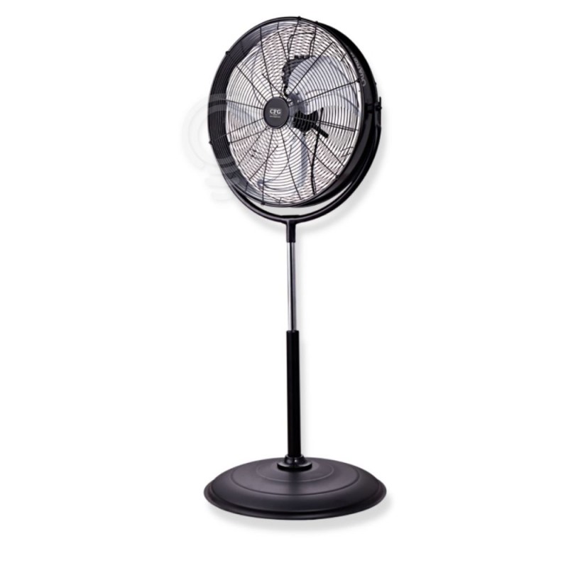 Ventilatore elettrico a piantana regolabile 3...