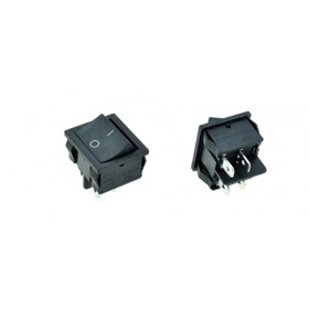 Interruttore elettrico bilanciere bipolare on/off 22x19mm snap