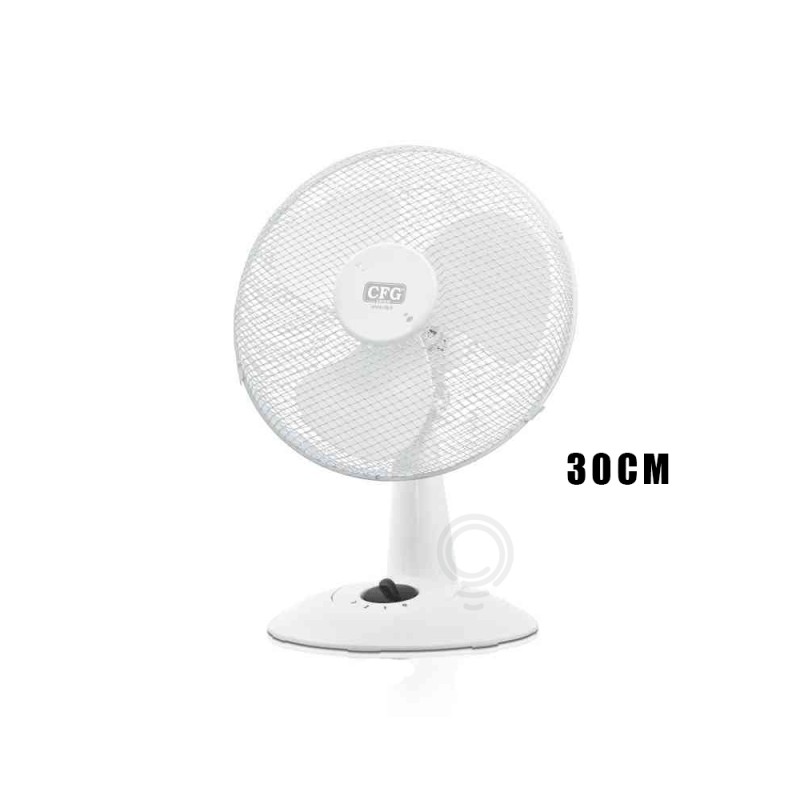 Ventilatore elettrico da tavolo pala d.30...