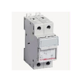 Portafusibile attacco din btdin sezionatoree 2 poli 2x32a 10,3x38 bticino