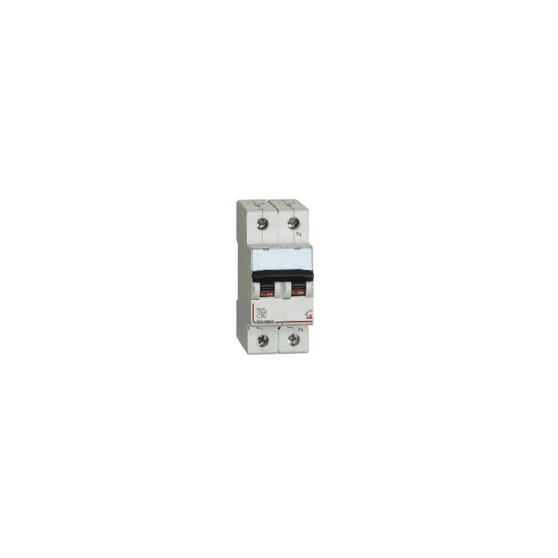 Interruttore magnetotermico btdin45 c20 1p+n 4500a fc810nc20