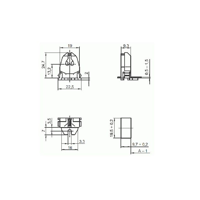 Portalampada fluorescente lineare neon attacco g5 t5 t16 100305  2
