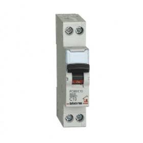 Interruttore magnetotermico c20 1p+n 1m 4500a fc881c20 bticino