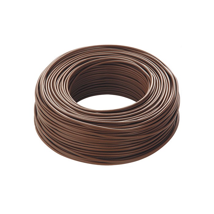 Cavo unipolare elettrico flessibile imq marrone 2,5mm icel fs1725mr
