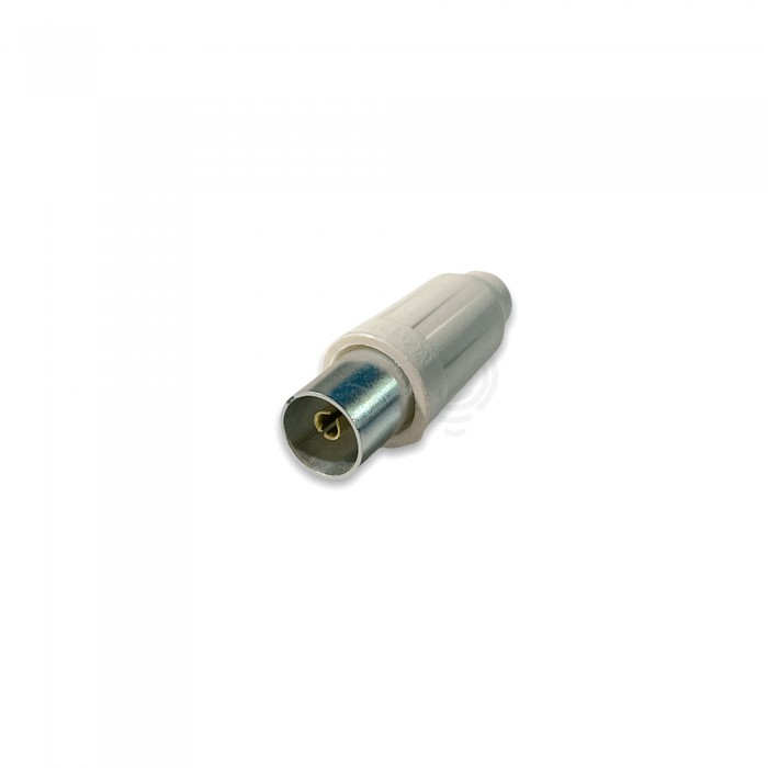 Presa volante 75ohm tv 9,5mm  bianco 0501/SC