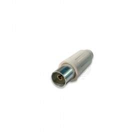 Presa volante 75ohm tv 9,5mm  bianco 0501/SC