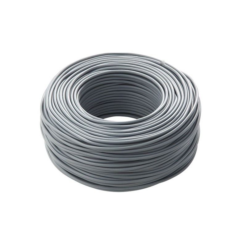 Cordina unipolare elettrico flessibile imq 4mmq grigio icel fs174gr