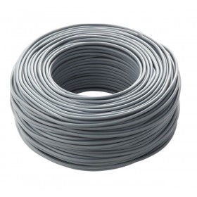 Cordina unipolare elettrico flessibile imq 4mmq grigio icel fs174gr