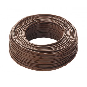 Cordina unipolare elettrico flessibile imq 4mmq marro icel fs174mr
