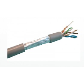 Cavo rete ftp adsl 4x2 schermato telefonia  cat5e 