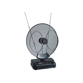 Antenna amplificata tv interna 36db uhf vhf hd fm tv 230v 426994