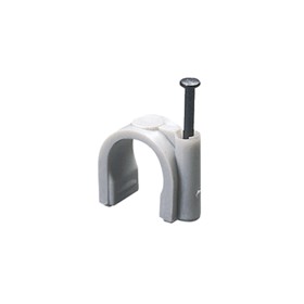 Graffette cavo elettrico tonda bianco GT4 100PZ 
